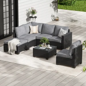 Farini Patio Sectional Sofa Set